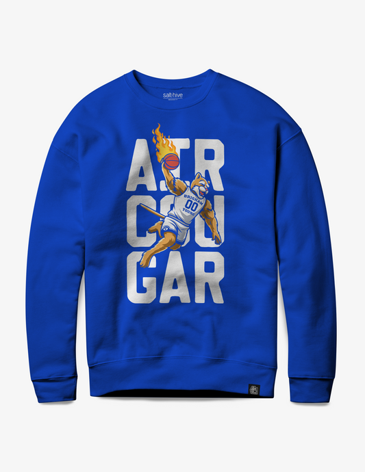 BYU Air Cougar Royal Crewneck Sweatshirt