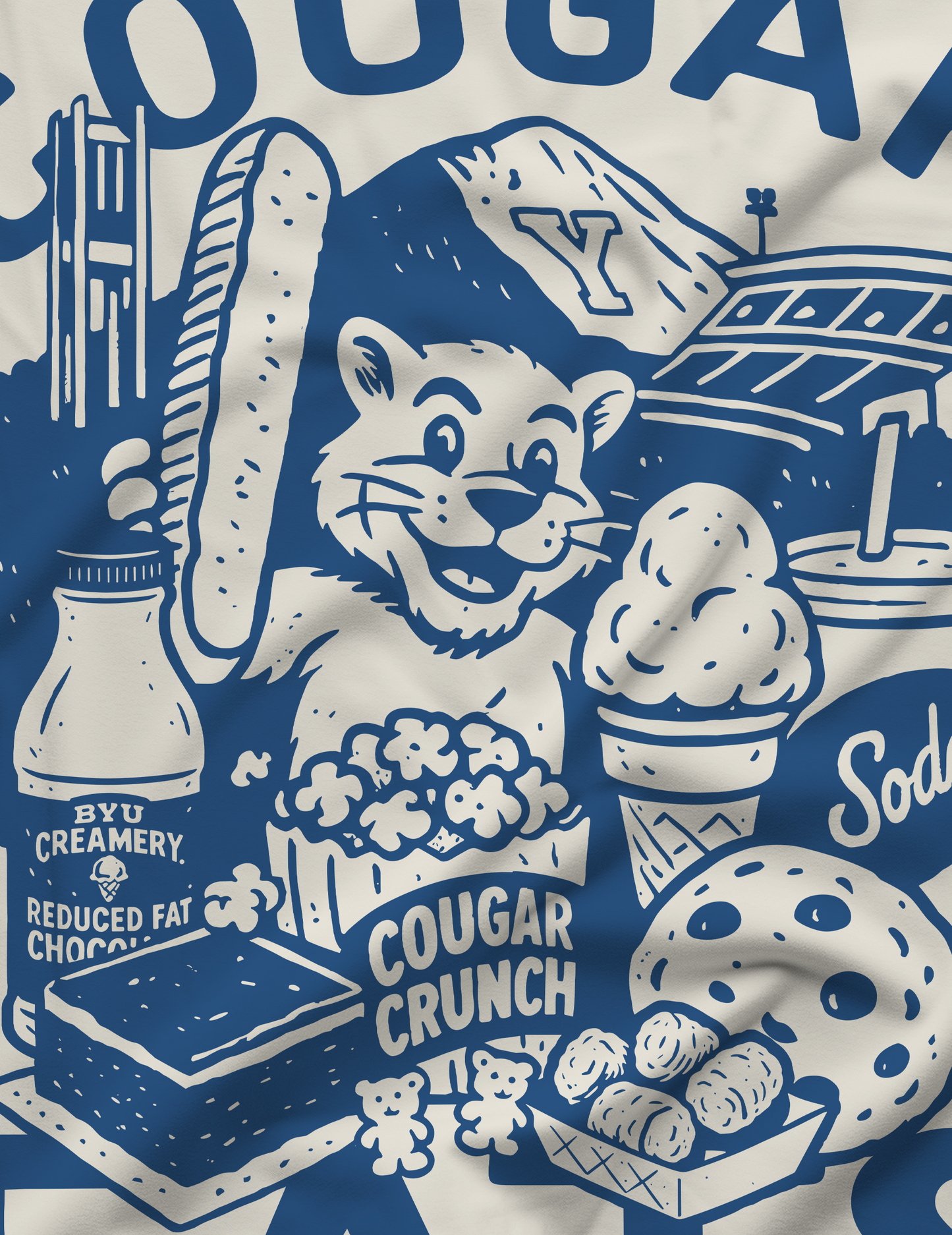 BYU Cougar Eats Tee