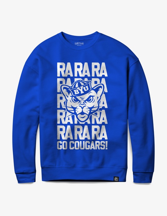 BYU Fight Song Royal Crewneck Sweatshirt