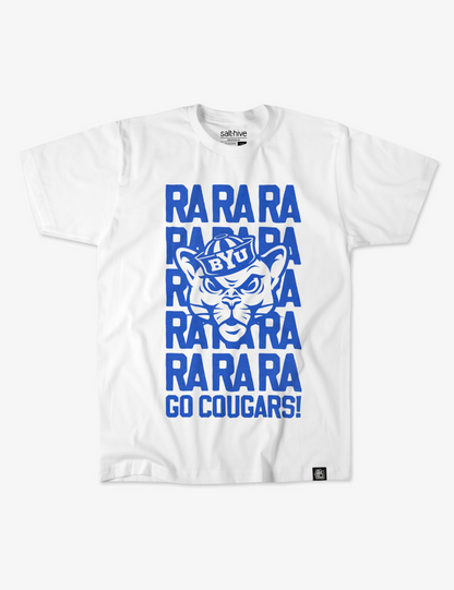 BYU Fight Song White Tee