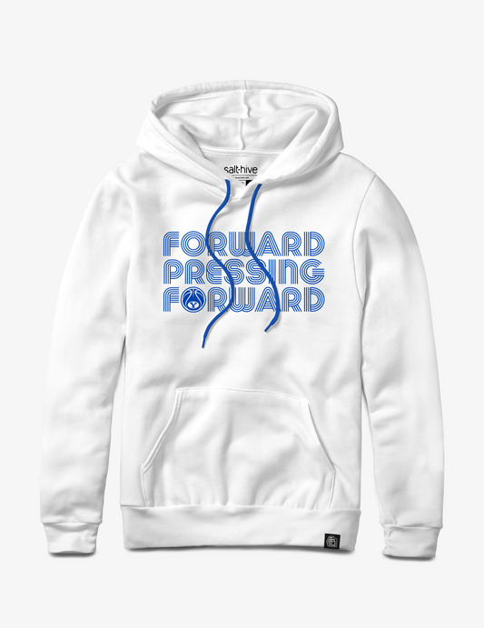 BYU Forward Pressing Forward White Hoodie