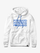 BYU Forward Pressing Forward White Hoodie