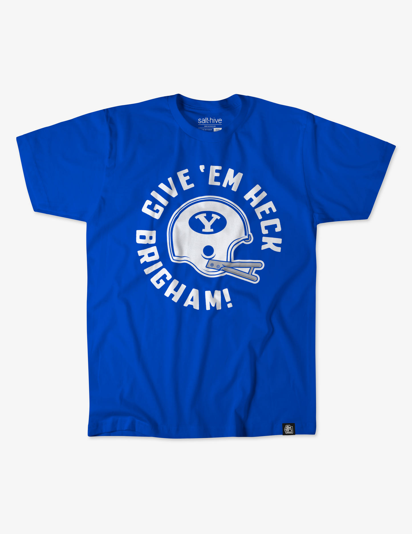 BYU Give 'Em Heck Brigham Tee