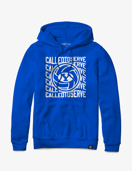 Called to Serve - BYU Volleyball Royal Hoodie