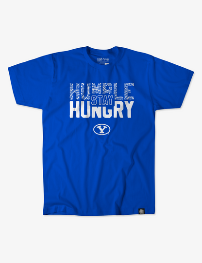 BYU Stay Humble, Stay Hungry Tee
