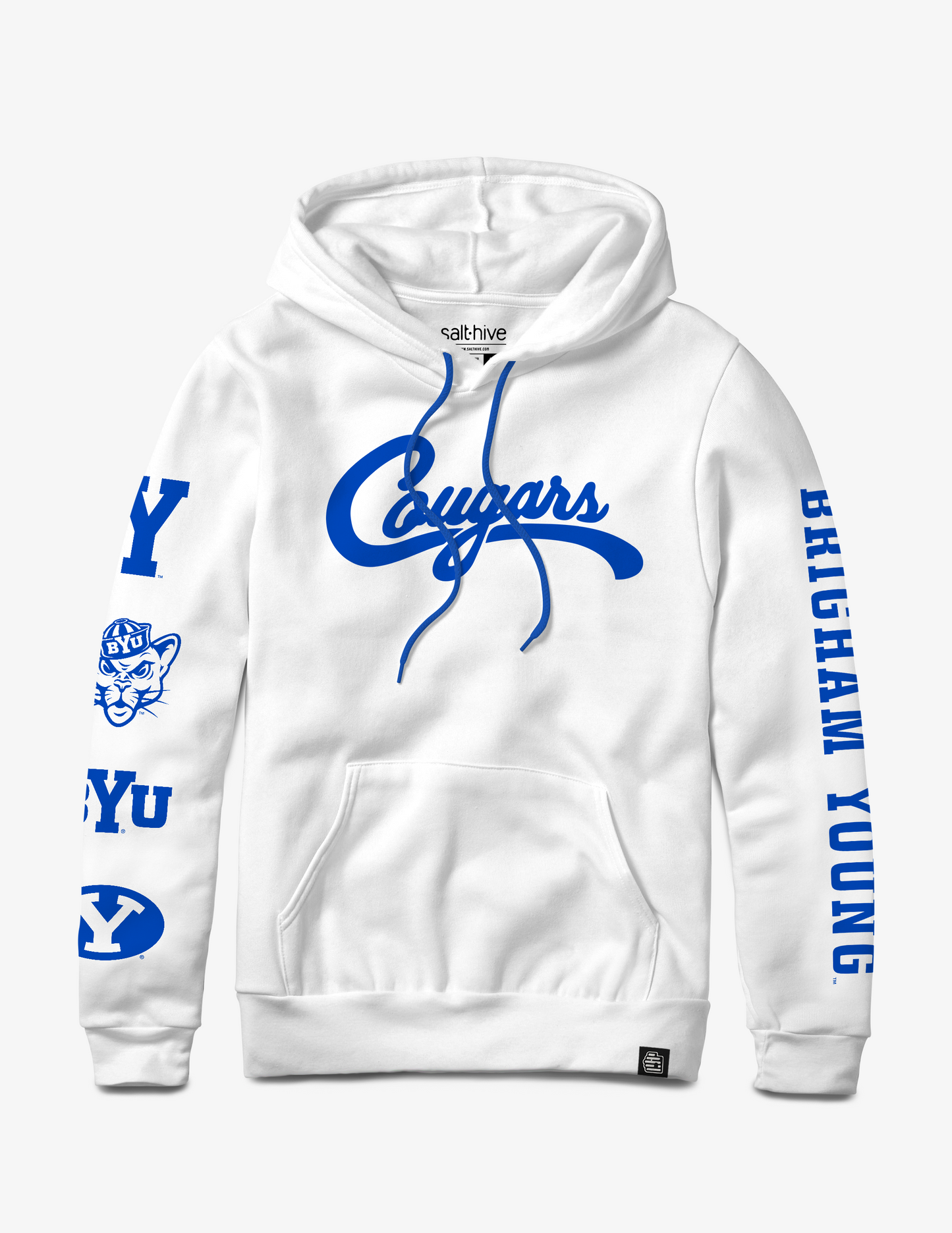 White BYU Legacy Hoodie