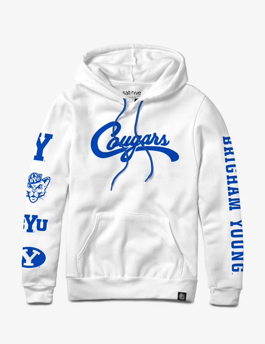 White BYU Legacy Hoodie