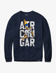 BYU Air Cougar Navy Crewneck Sweatshirt