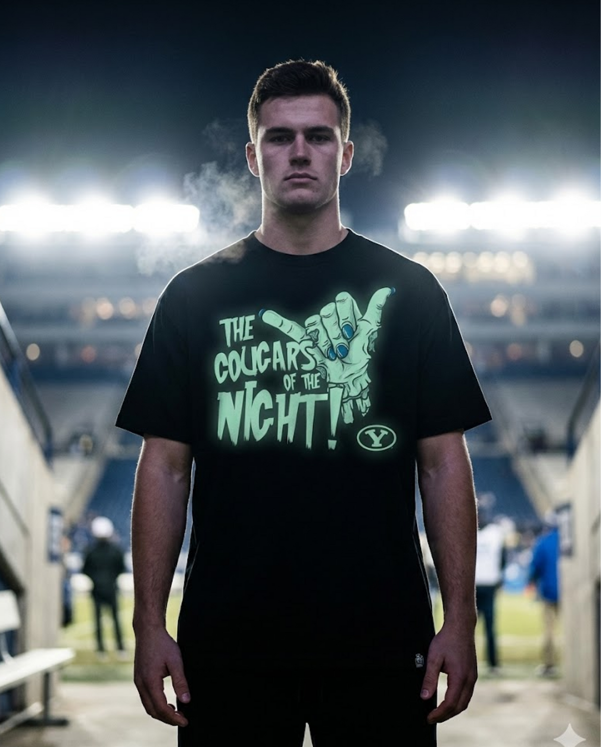 BYU Cougars of the Night Tee