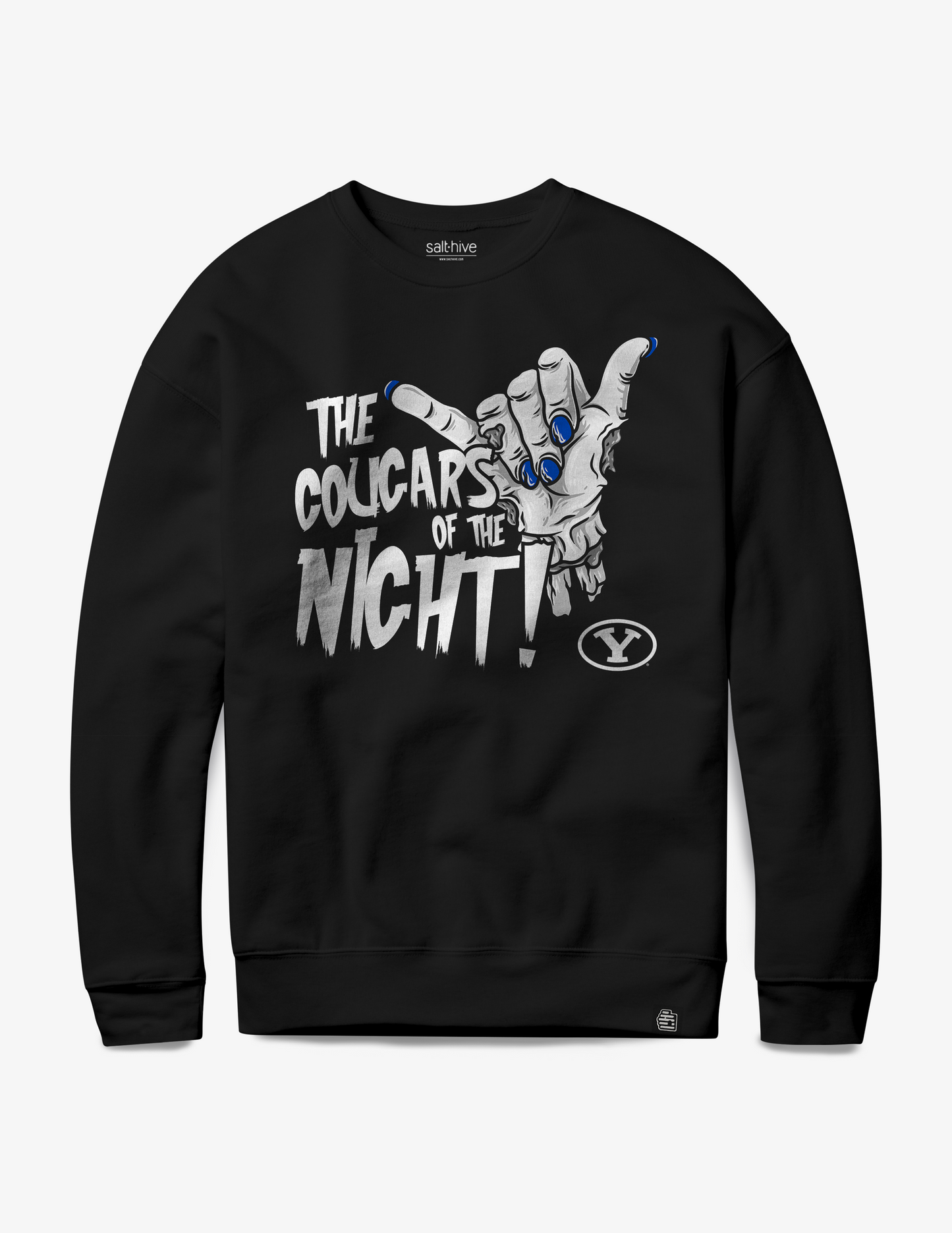 BYU Cougars of the Night Crewneck