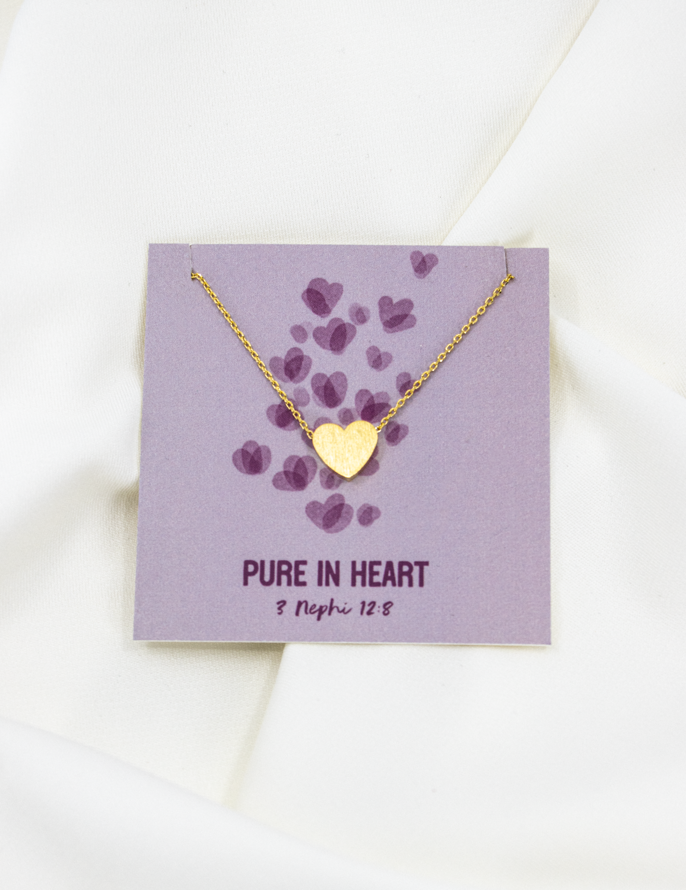 Pure in Heart Charm Necklace