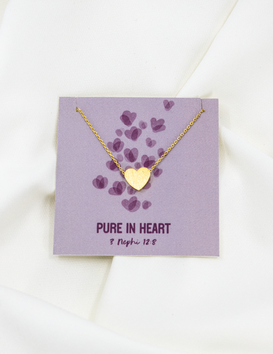 Pure in Heart Charm Necklace