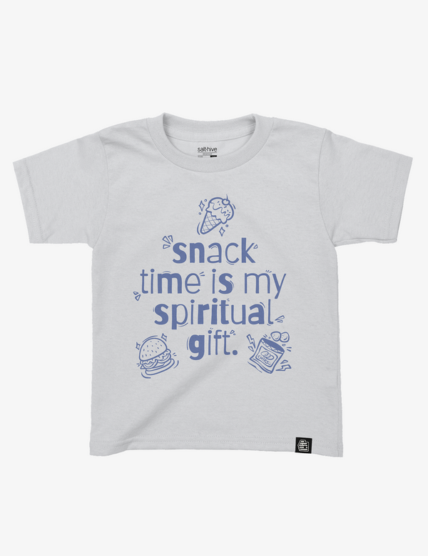 Kids Snack time is my spiritual gift tee