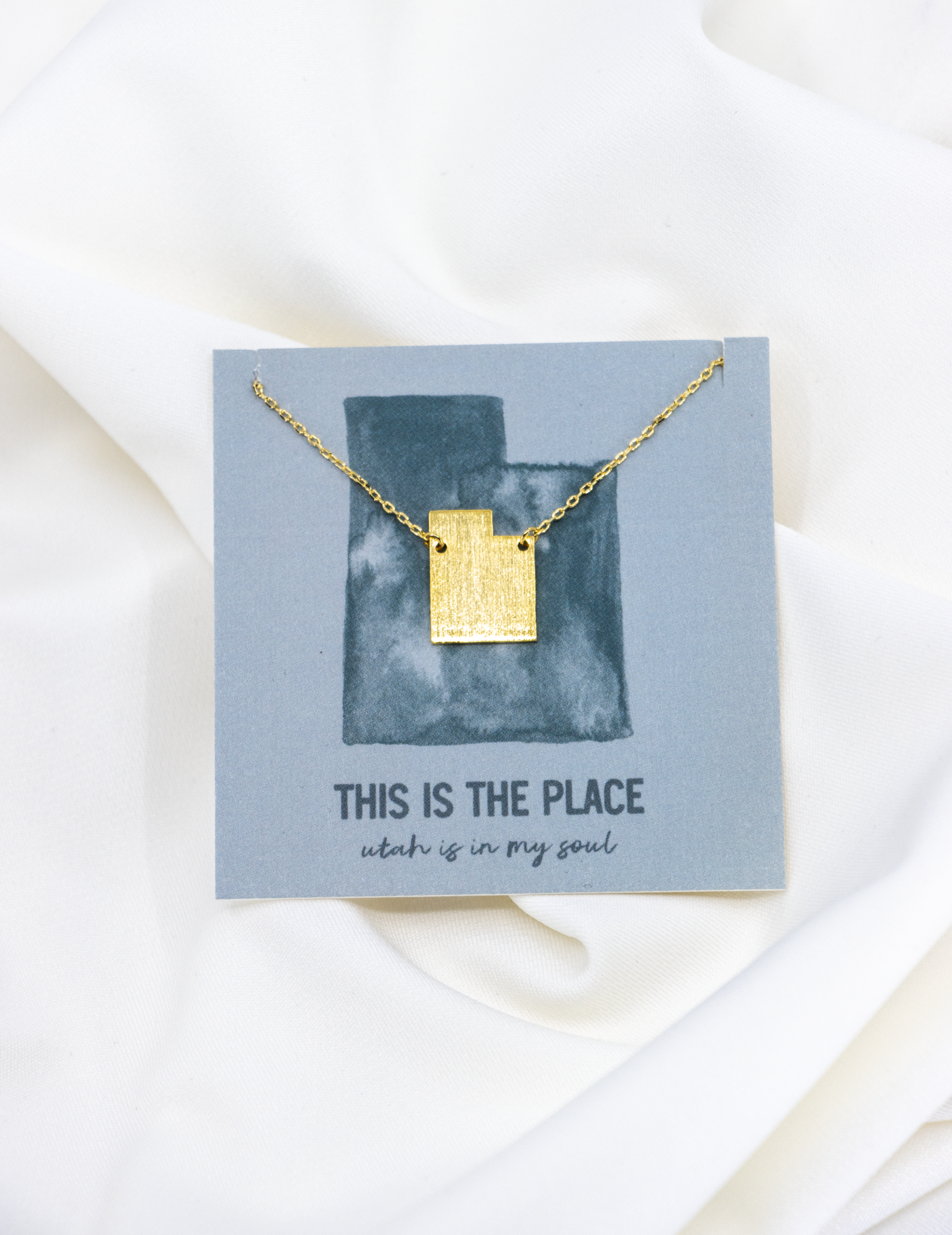 This Is The Place Charm Necklace