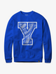 BYU Cougars Tribal Y Crewneck - Royal