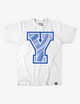 BYU Cougars Tribal Y Tee - White