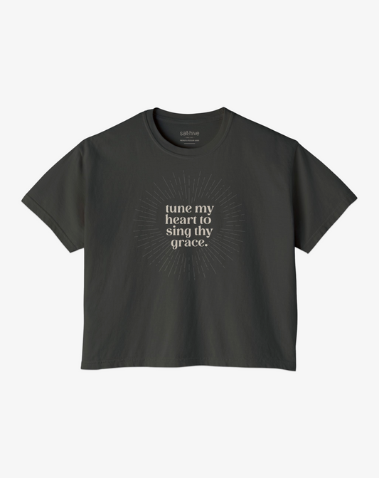 Tune my heart to sing thy grace Women's Tee